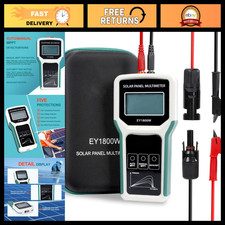 1800W Solar Panel Multimeter Tester, MPPT Power Meter, LCD Backlight, Auto/Manua
