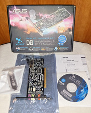 ASUS Xonar DG 5.1 Channels 24-bit 96KHz PCI Interface Sound Card w/Headphone Amp