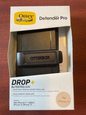 OtterBox Defender Pro for Apple iPhone 15 / 14 / 13 Black Rugged Case w/ Holster