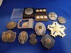 Japanese Medal Japan badge war military WW2 WWII old fire department