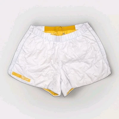 ADIDAS Terrex Nylon Glanz Shorts Wintersport Freizeit Sport Vintage weiß Wandern - Bild 1 von 4