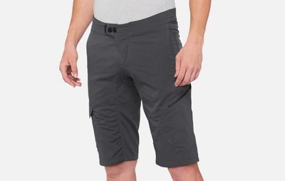 100% Ridecamp Herren Kurze Hose Gr.32 Charcoal
