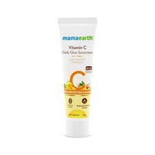 Mamaearth Vitamin C Daily Glow Sunscreen SPF50 80g