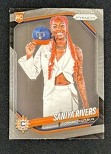 2025 WNBA Prizm Base RC Saniya Rivers Variation