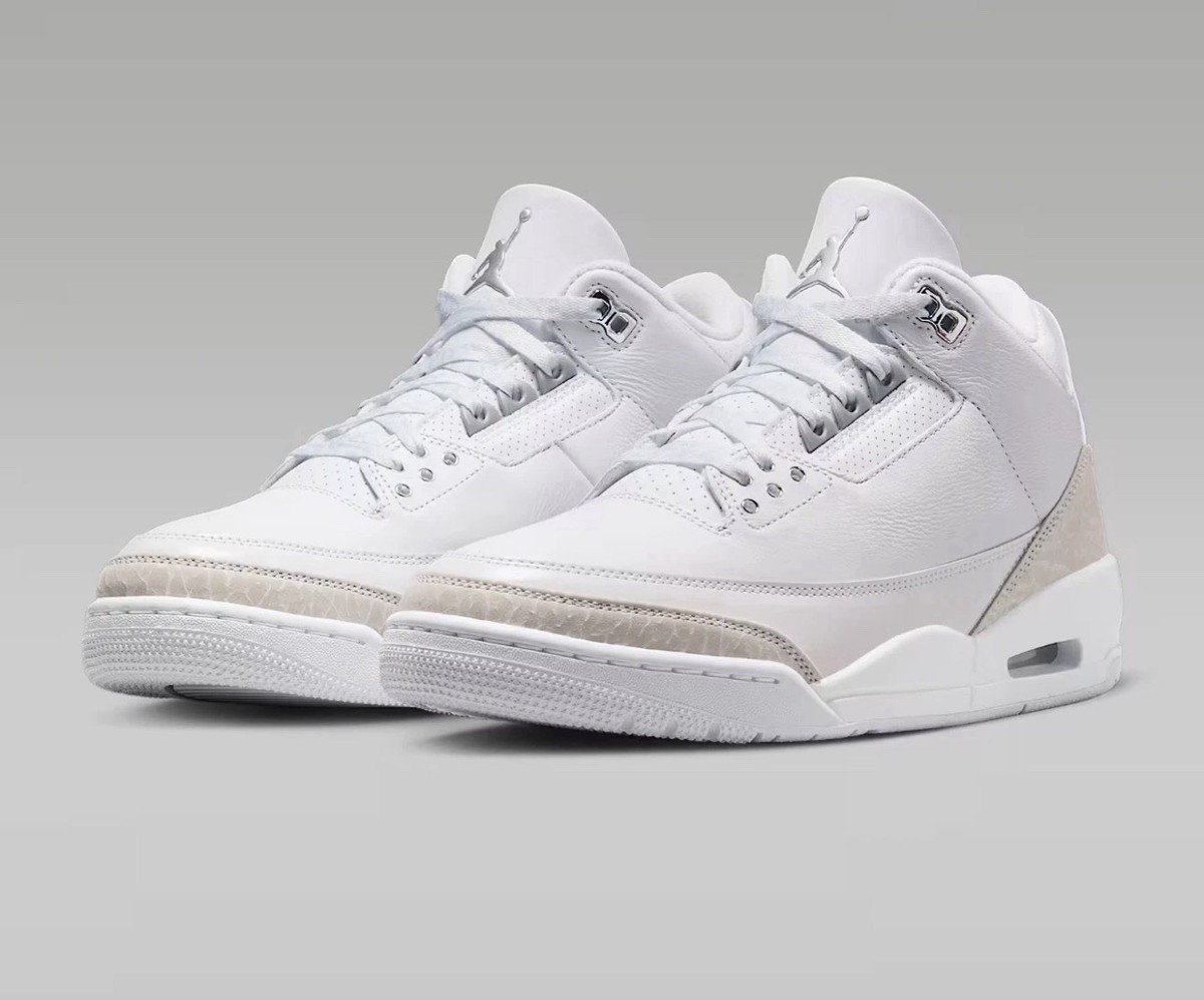 Nike Air Jordan 3 Retro Pure Money CT8532-111 Men\'s Size 9 Sneaker Jordan Air Jordan 3 Retro  main image 3