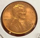1944-P Lincoln Wheat Cent Penny GEM RED BU From an Original Bank Roll