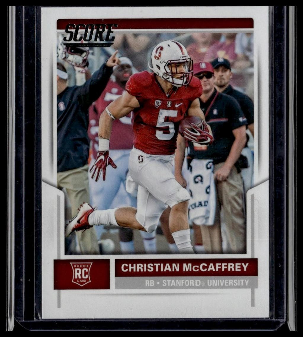 Christian McCaffrey Panini Score #373 Base