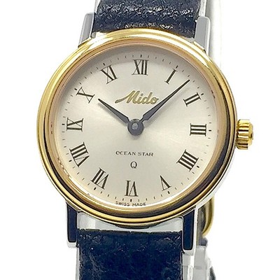 Mido (like new & unworn) Gold Ocean Star Q 