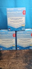 Rite Aid 4mg Original Flavour Nicotine Gum 170 Pieces Each Exp 11/26 Lot Of 3