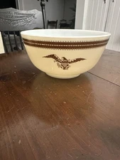 Big. Pyrex Federal Eagle 478-B 3qt. Bowl Good Used Condition See Photo Sm. Chip
