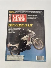 Cycle Guide Magazine September 1981 / Honda CX500, Woodwise Pro-Link XR200R