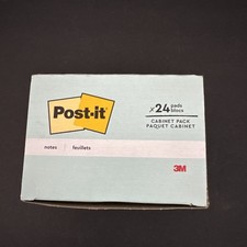 Post-it 653-24APVAD Notes Value Pack (1-3/8x1-7/8x24 Pack)