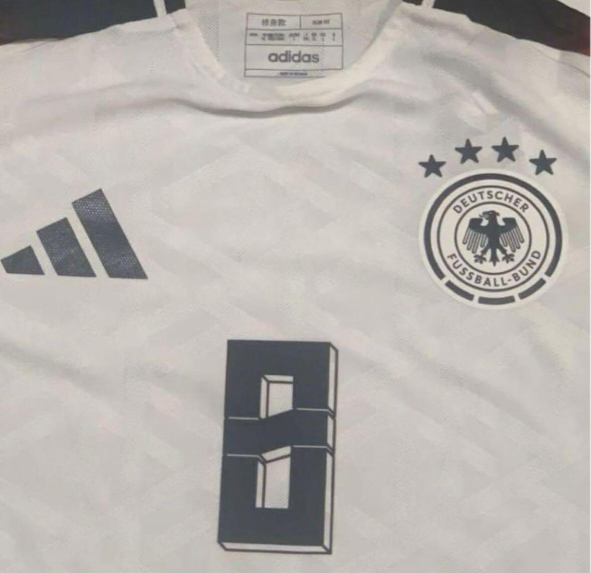 Adidas TONI KROOS GERMANY UEFA EURO 2024 HOME Authentic