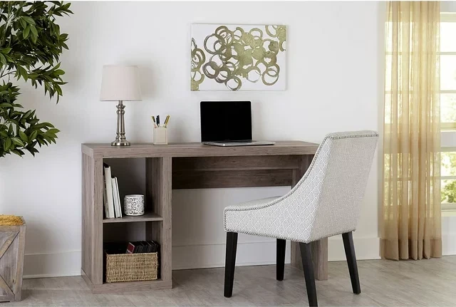 Better дома и сады куб хранения офисный стол, деревенский серый - Бесплатная доставка - Изображение 4 из 4