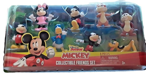 6X MICKEY MOUSE CLUBHOUSE MICKEY MINNIE DONALD GOOFY PLUTO FIGURE