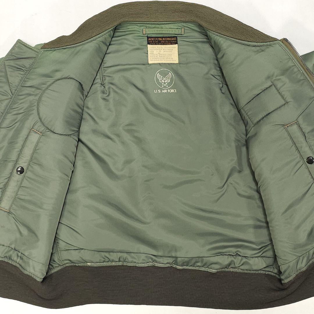 BUZZ RICKSON'S B-15D Mod Flight Jacket, M Size, Squadron BUZZ RICKSON'S B-15D Mod Flight Jacket, M Size, Squadron