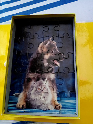 Puzzel von Clementoni Hund und Katze 2X20 Teile
