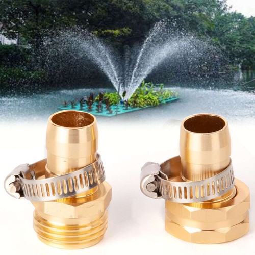 5/8 Garden Water Hose Repair Connector Kit Fittings Mender End Replacement Clamp - Picture 5 of 17