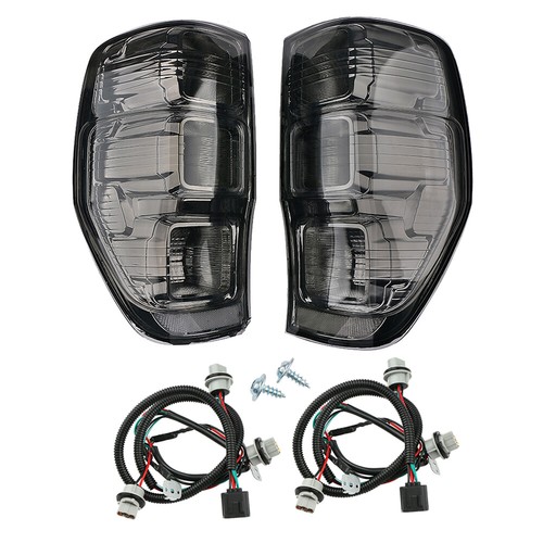 2x Smoked Rear Tail Light For Ford Ranger PX T6 T7 MK1 MK2 WildTrak XL 2011-2018 - Picture 3 of 12