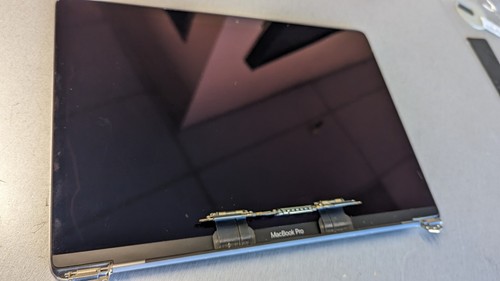 ✅ Apple MacBook Pro 13 A1989 A2159 2018 2019 gris espacial conjunto LCD AGRIETADO ✅ - Imagen 8 de 12