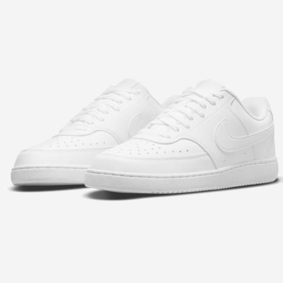 Nike Court Vision Low Next Nature Shoes 'Triple White' (DH2987-100