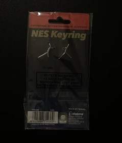 NES Controller Shiny Chrome 3D Metal Key Chain Key Ring NEW