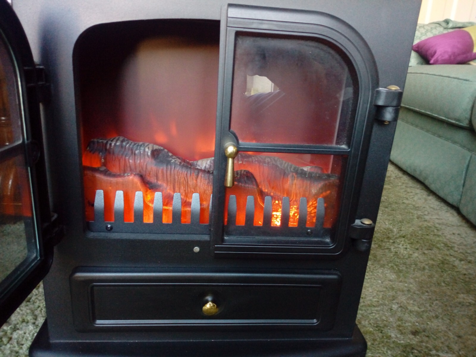 Electric fire/stove. eBay