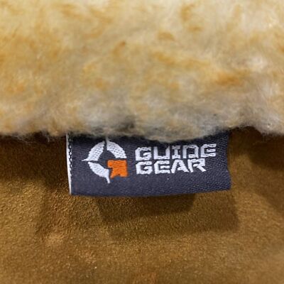 Guide Gear Suede Leather Australian Wool Men’s Roll Bootie Tan size 11 Guide Gear Mens Roll Bootie Genuine Suede Wool Lining Tan Sz  main image 3