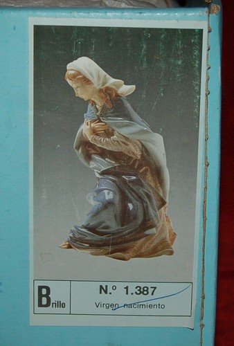 LLADRO Porzellan Figur JUNGFRAU MARIA 1187 im Originalkarton! 80er Jahre Made in Spain - Bild 11 von 11