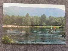 Blue Star Camps in the Blue Ridge Mountains, Hendersonville, N.C. Postcard