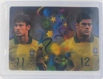 Panini adrenalyn World cup 2014 Neymar/Hulk Double trouble 3D