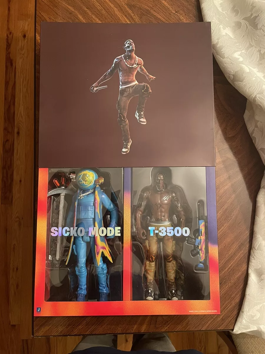 Travis Scott Cactus Jack Fortnite 12 Inch Duo Action Figure Set