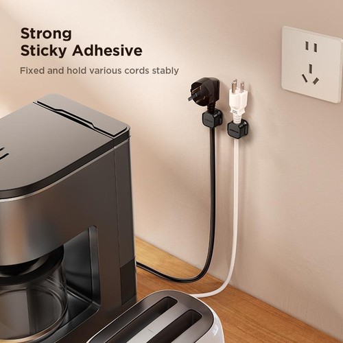 Joyroom Magnetic Cable Clips Cable Smooth Adjustable Cord Holder Under Desk Cabl - Photo 18/28