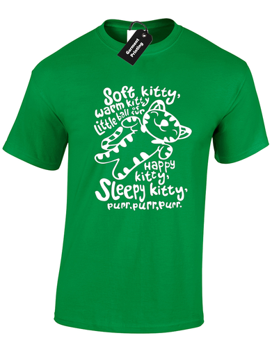 SOFT KITTY MENS T SHIRT FUNNY BIG SHELDON THEORY COOPER BANG DESIGN S - 5XL - Foto 3 di 10