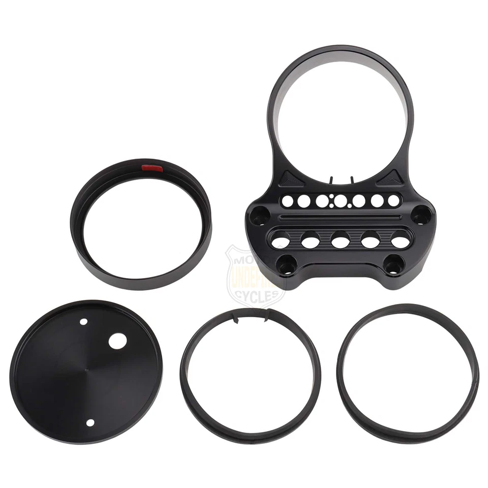 Speedometer Bracket Relocation Indicator Clamp For Harley Sportster 883 1200 95+ - Image 4 of 4