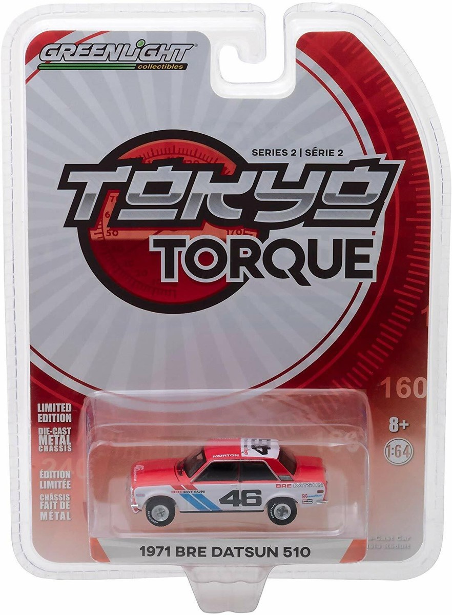 ミニカー Greenlight 1/43 1971 Datsun 510 & 240Z GREENLIGHT 51157 1971 DATSUN 240 Z PETER BROCK'S STREET BRE