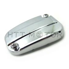 Chrome Front Brake Fluid Reservoir Cap For 07-15 Harley Electra Glide Road King