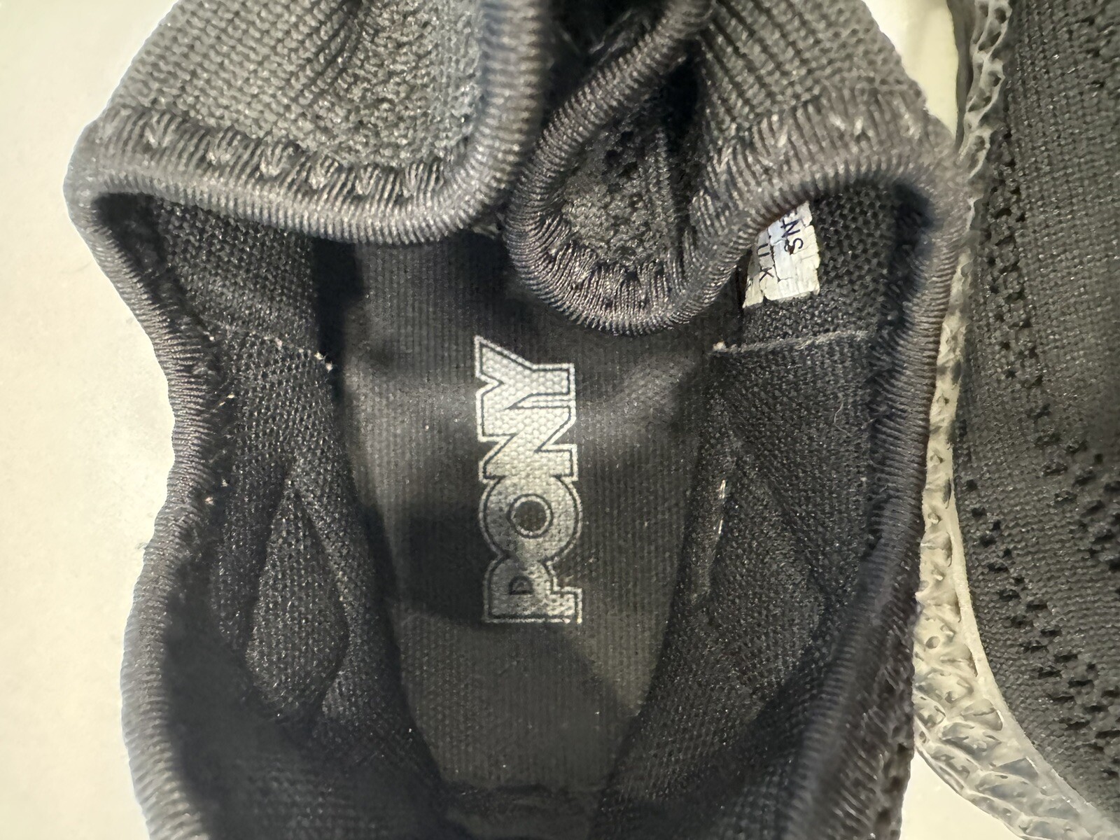 Scarpe da ginnastica uomo PONY Product Of New York PP1 Yasso nere taglia 12 ottime!