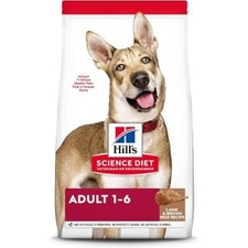 Hill's Pet Nutrition Science Diet Dry Dog Food, Adult, Lamb  Brown Rice Recipe