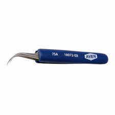 Aven 18072-ER Comfort Grip Tweezers 7-SA, 4.75"