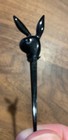 Vintage Black Playboy Bunny Logo Cocktail/Drink Fruit Pick -Playboy Club Chicago — photo 8
