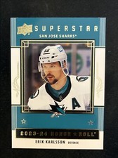 23-24 UD Series 1 Hockey Superstar Honor Roll HR-35 Erik Karlsson