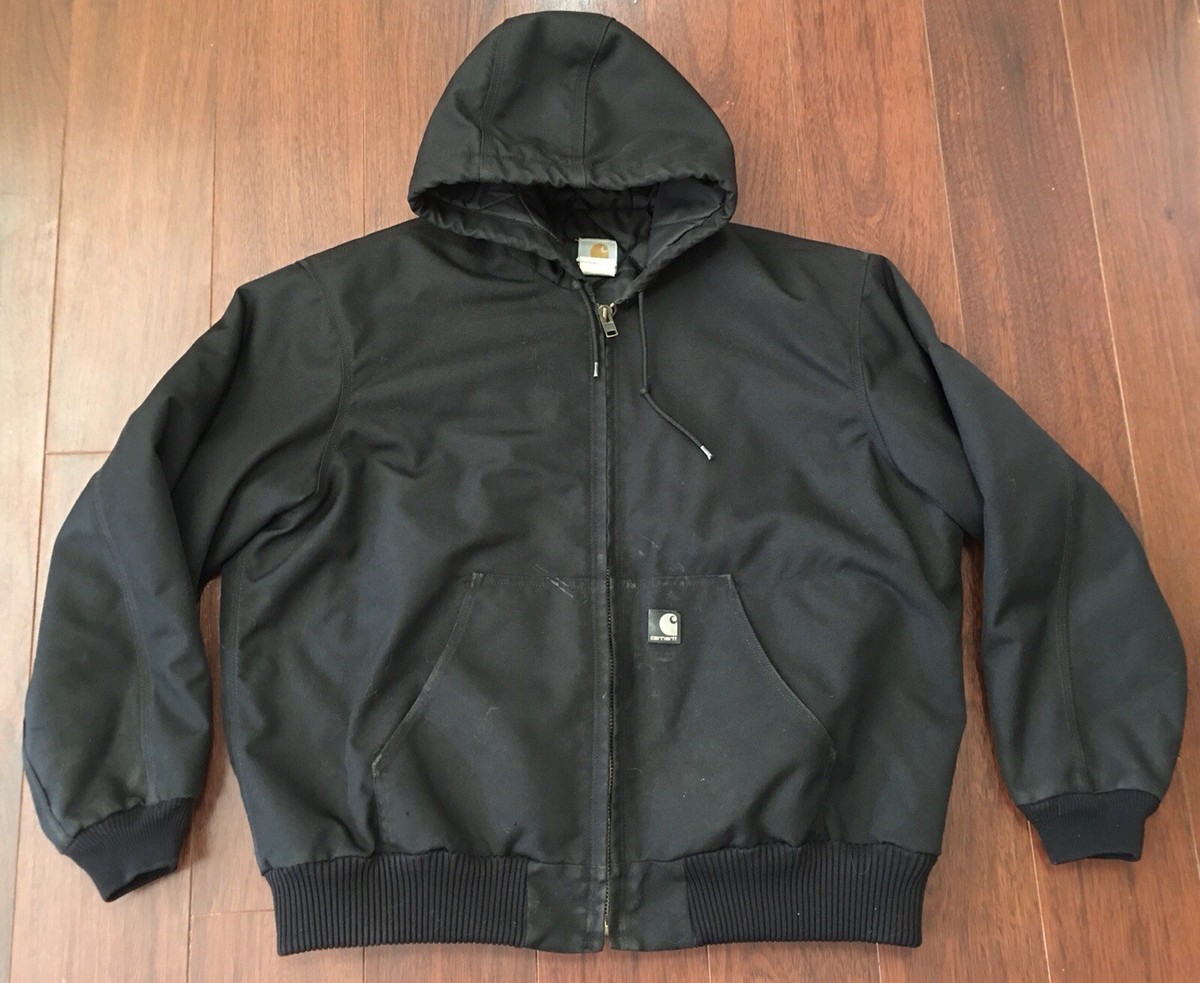 カーハート　Extremes　J133　Small黒　アクティブジャケット Carhartt Men's Arctic Quilt Lined Yukon Extremes Active
