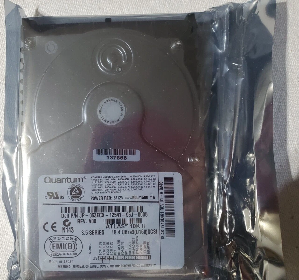 Dell 18.2GB Internal 7200RPM 3.5" (2223U) HDD - Image 2 of 4
