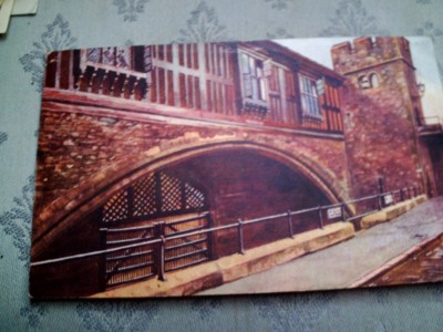 U35. Alte Postkarte. Tower of London.Traitors Gate.