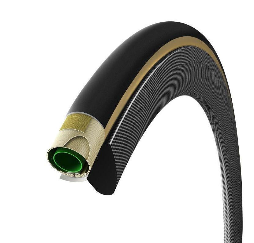 Boyau 700x23 pista speed graphene noir Vittoria pour pignon fixe et entraînement vélodrome