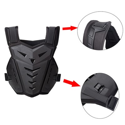 Bornbayb Motorcycle Armor Vest Sleeveless Protector Vest Motocross Body Guard Vest for Cycling Skiing Riding