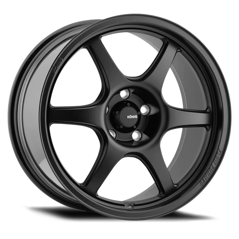 Konig HFN8514355 Set of 4 18x9.5 5x114.3 35mm 73.1mm Hexaform Matte