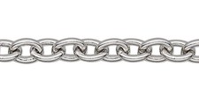 Chain, Stainless Steel, 5 Feet Bulk 3mm Cable with 3mm Links