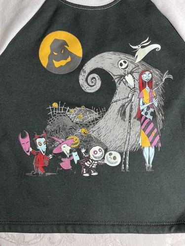 Disney Kids Sweatshirt Size Medium 7-8 Nightmare Before Christmas Long Sleeve - Picture 2 of 15
